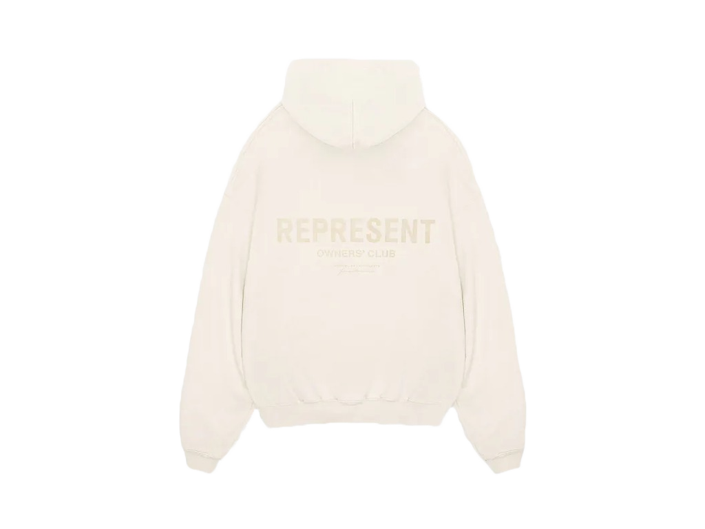 Represent Owners Club Hoodie Buttercream