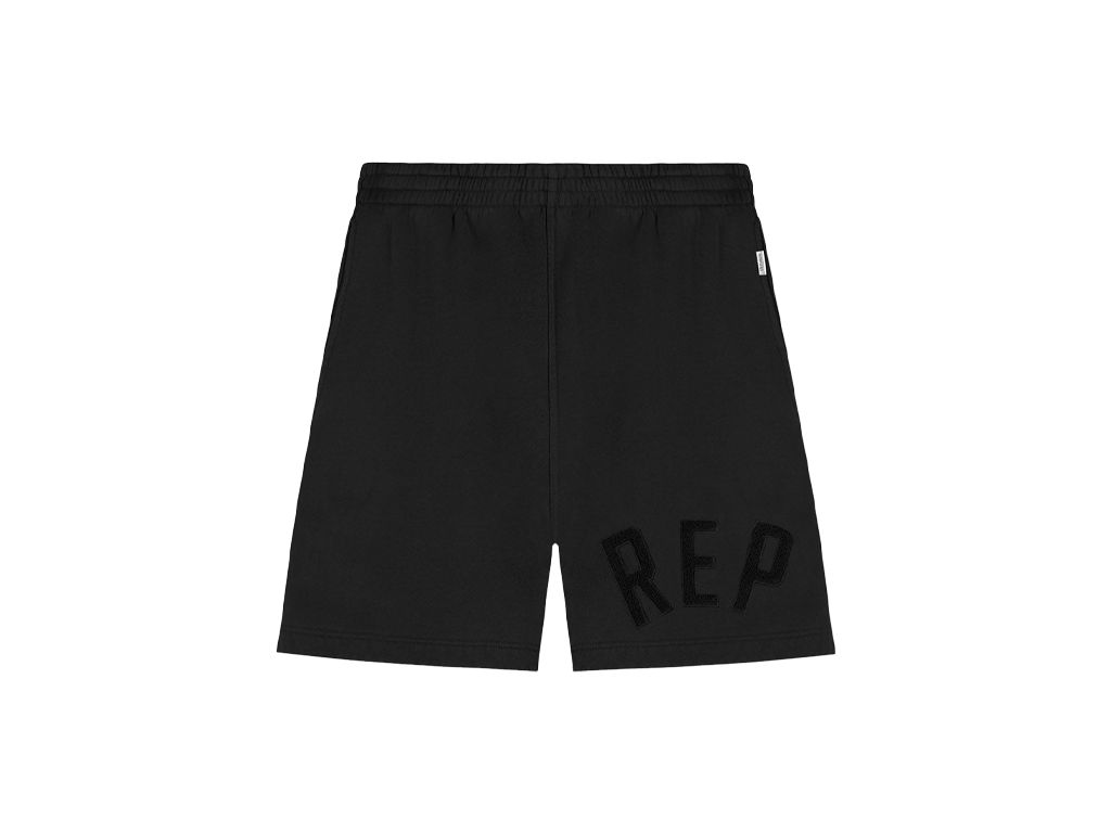 Represent Rep Applique Shorts Off Black-Represent-pikastore.cz