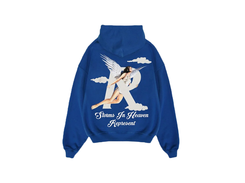 Represent Storms In Heaven Hoodie Cobalt
