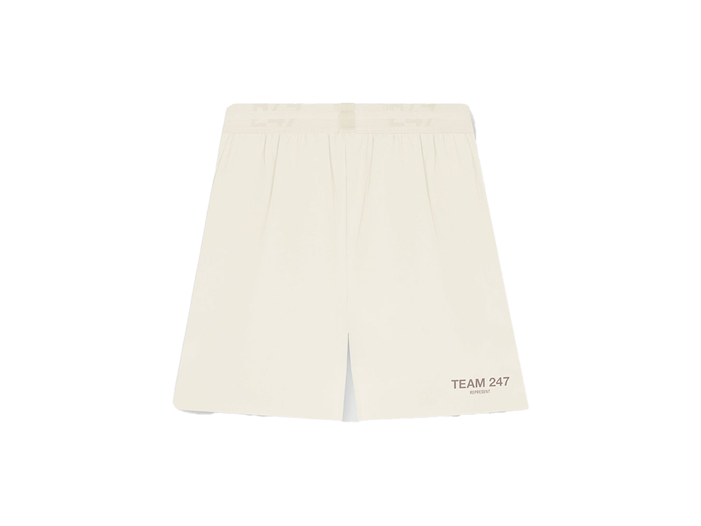 Represent Team 247 Fused Shorts Cream-Represent-pikastore.cz