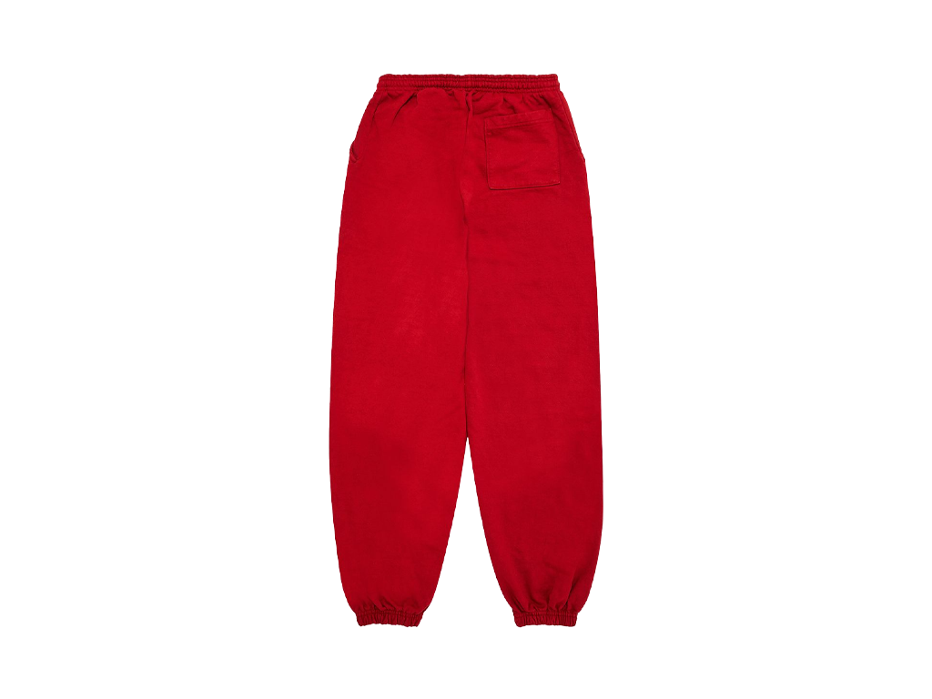 Sp5der Number 555 Sweatpants Red