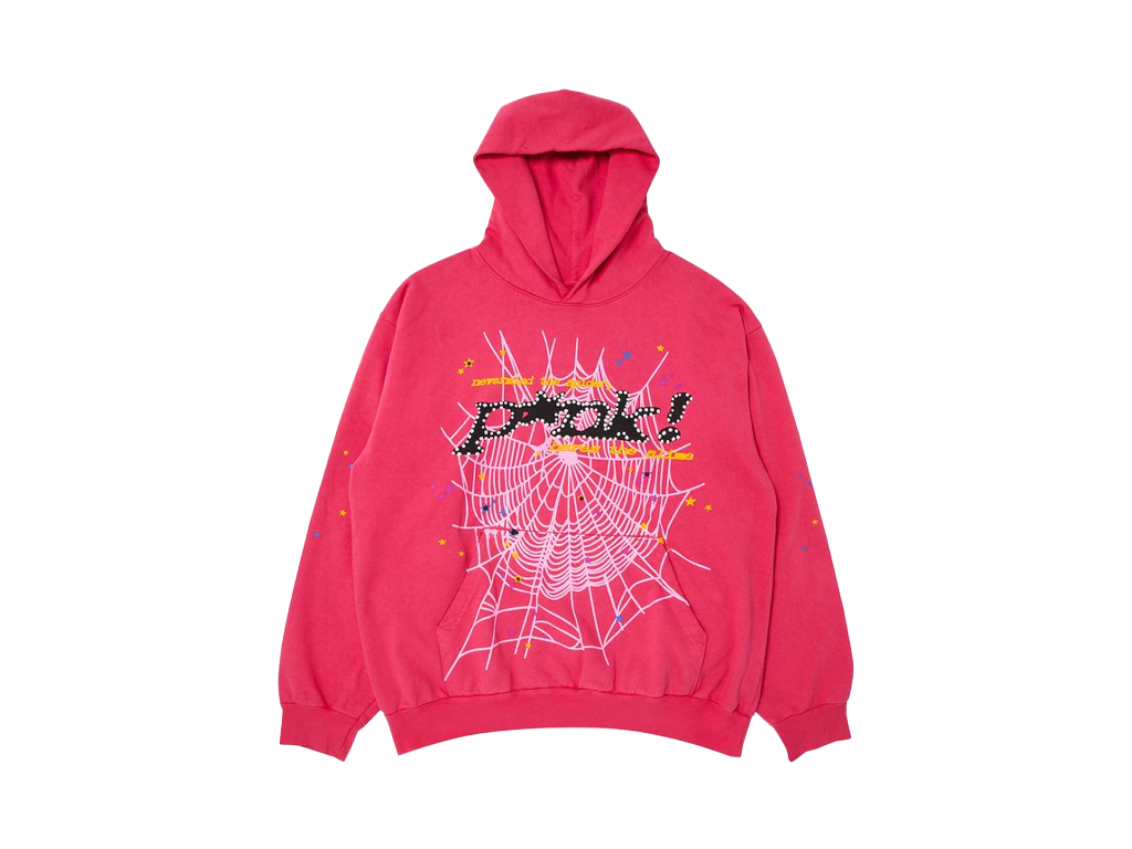 Sp5der P*nk Hoodie Pink-Sp5der-pikastore.cz