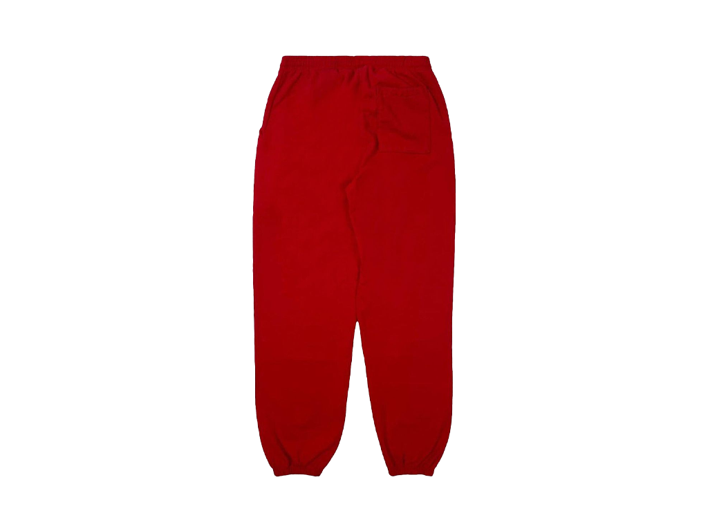 Sp5der x Metro Boomin Sweatpants Red