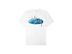 Stussy Wave Oval Tee white