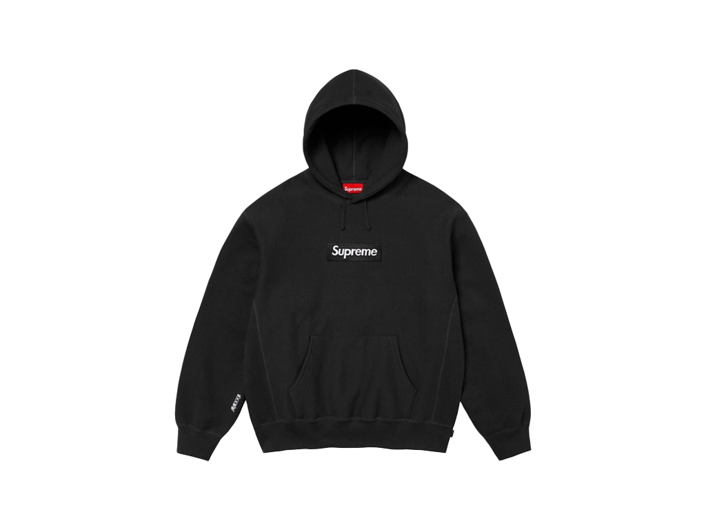 Supreme Box Logo Hooded Sweatshirt (FW25) Black-Supreme-pikastore.cz