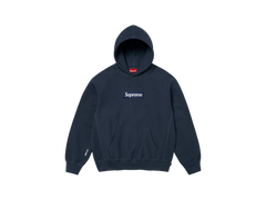 Supreme Box Logo Hooded Sweatshirt (FW25) Navy