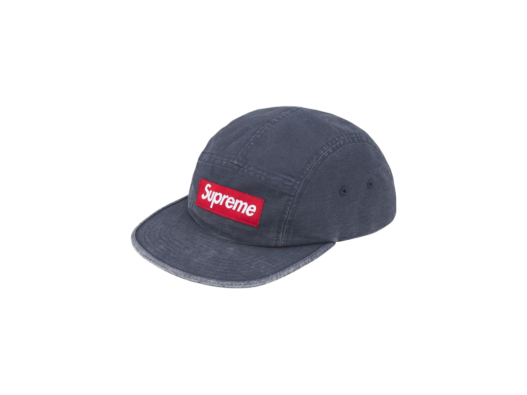 Supreme Canvas Camp Cap Dark Blue-Supreme-pikastore.cz