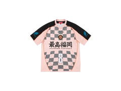 Supreme Checkerboard Jersey Pink