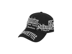 Supreme City Patches 6-Panel Black