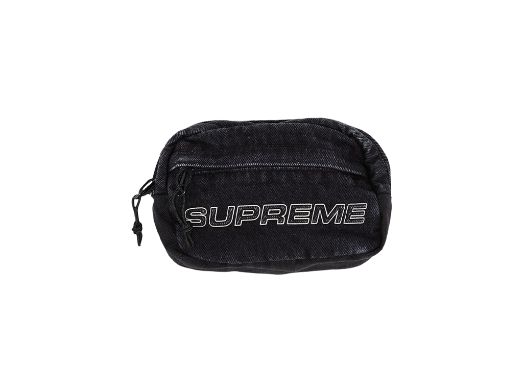 Supreme Denim Mini Shoulder Bag Black-Supreme-pikastore.cz