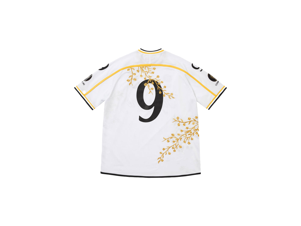 Supreme Floral Soccer Jersey White-Supreme-pikastore.cz