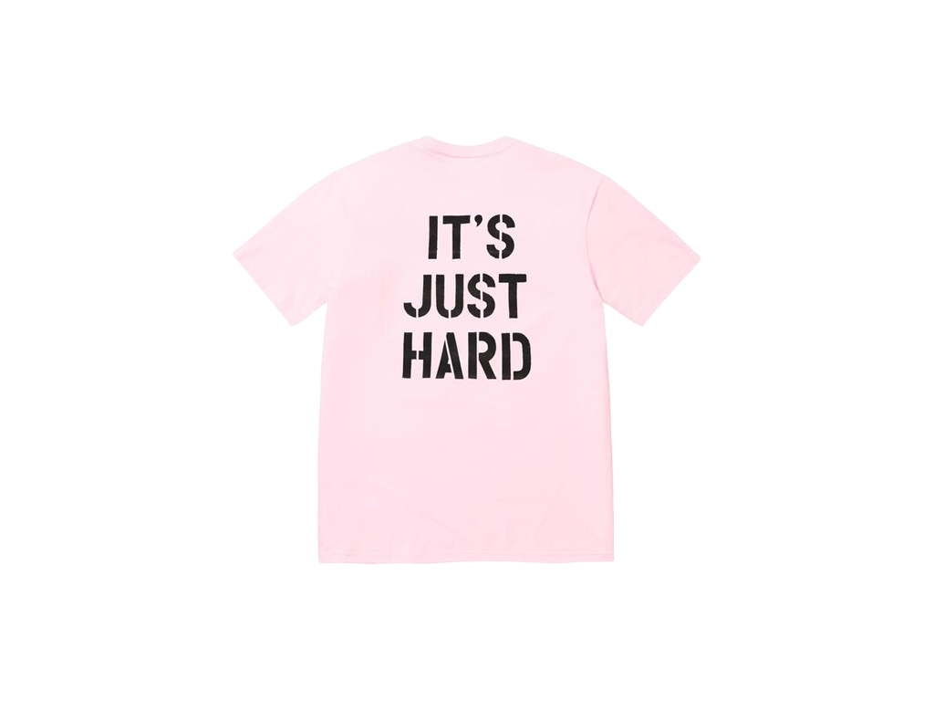 Supreme Hard Tee Light Pink-Supreme-pikastore.cz