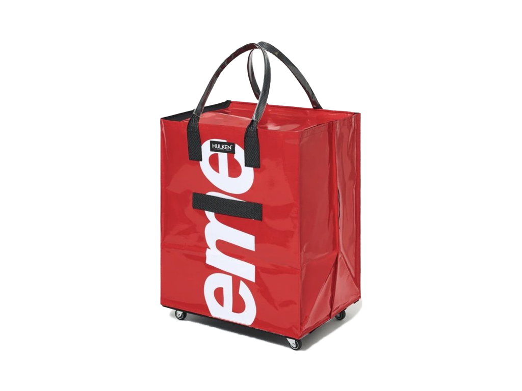 Supreme Hulken Rolling Tote Bag (SS26) Red