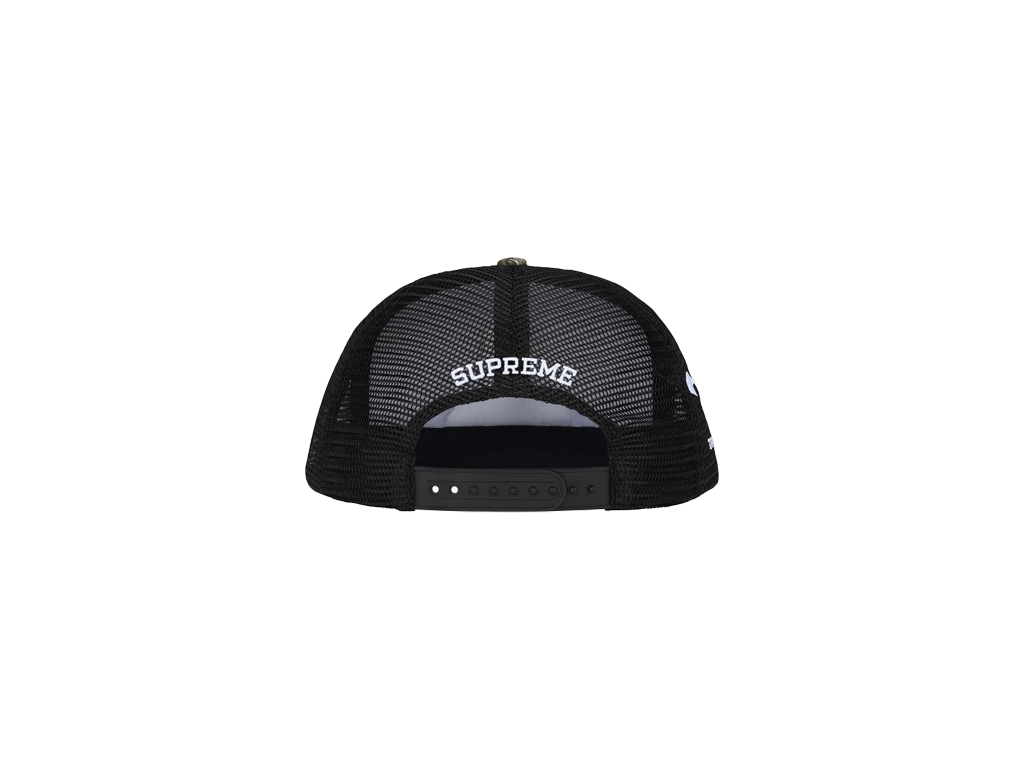 Supreme Pinup Mesh Back 5-Panel Brown Camo-Supreme-pikastore.cz