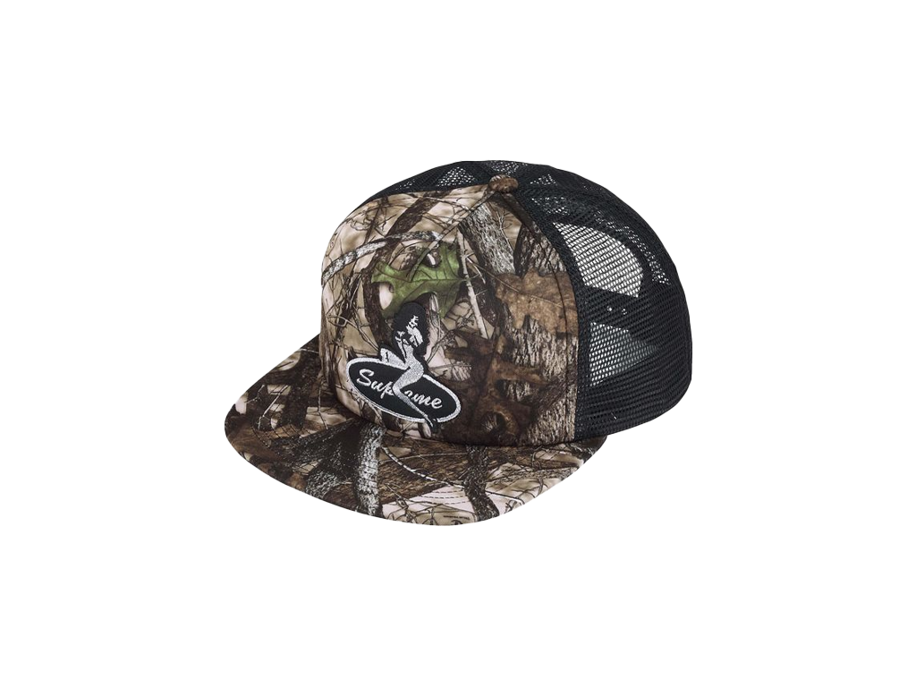 Supreme Pinup Mesh Back 5-Panel Brown Camo-Supreme-pikastore.cz