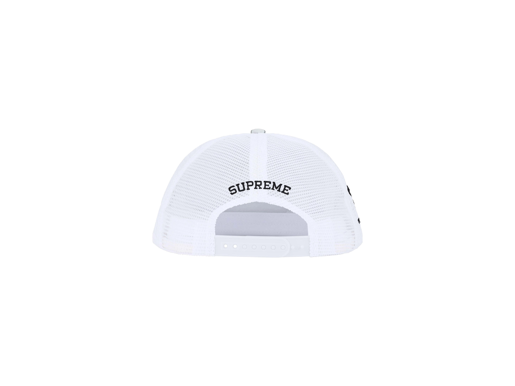 Supreme Pinup Mesh Back 5-Panel White Camo-Supreme-pikastore.cz