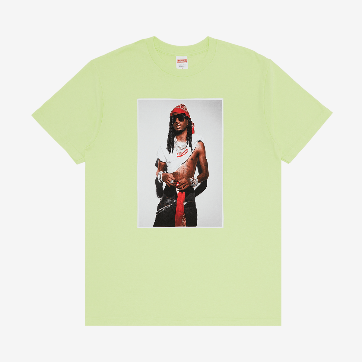 Supreme Playboi Carti Tee Pale Green-Supreme-pikastore.cz