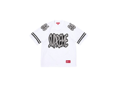 Supreme Reflective Football Jersey White