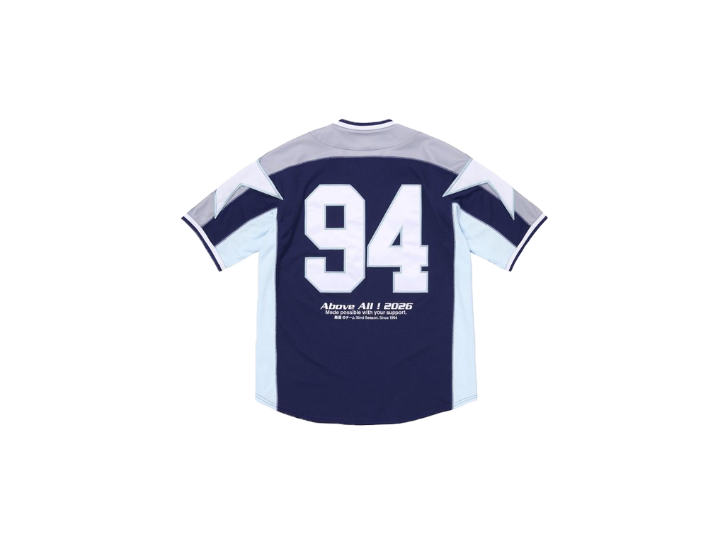 Supreme Stars Baseball Jersey Navy-Supreme-pikastore.cz