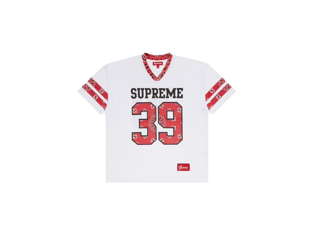 Supreme Bandana Football Jersey White-Supreme-pikastore.cz