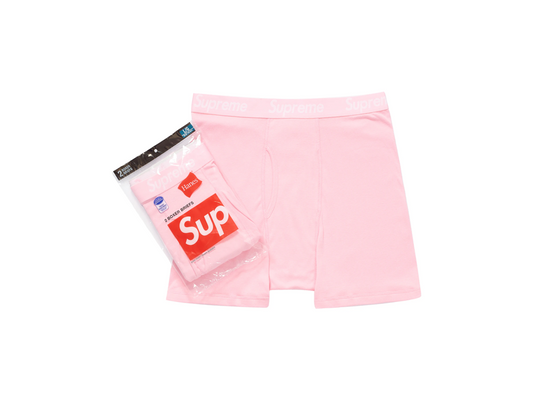 Supreme Boxers Pink