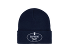 Supreme Crest Beanie Navy-Supreme-pikastore.cz