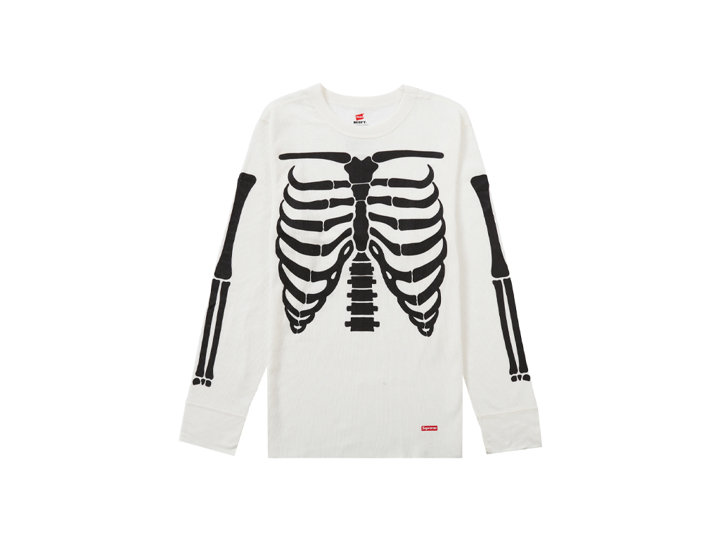 Supreme Hanes Bones Thermal Crew (1 Pack) Natural-Supreme-pikastore.cz