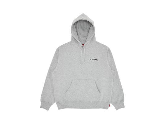 Supreme Immortal Hooded Sweatshirt Heather Grey