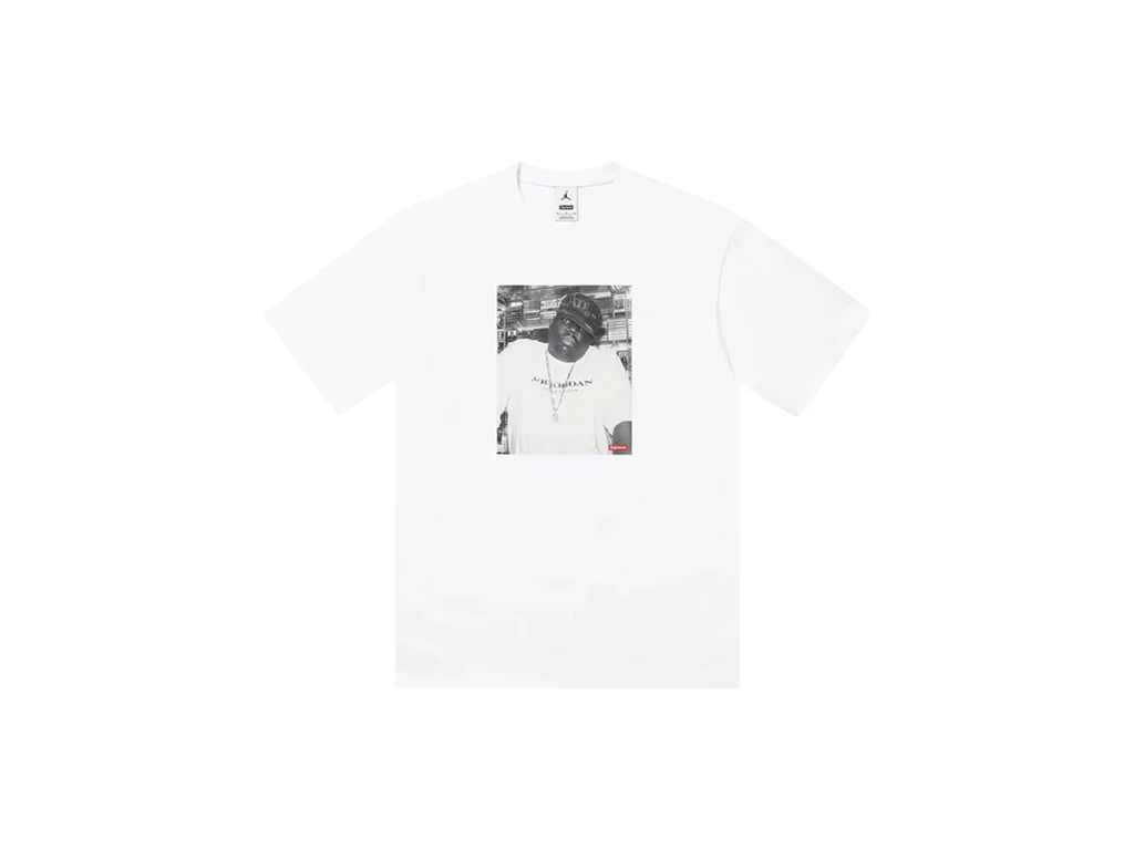 Supreme Jordan Biggie S/S Top White – PIKASTORE S.R.O