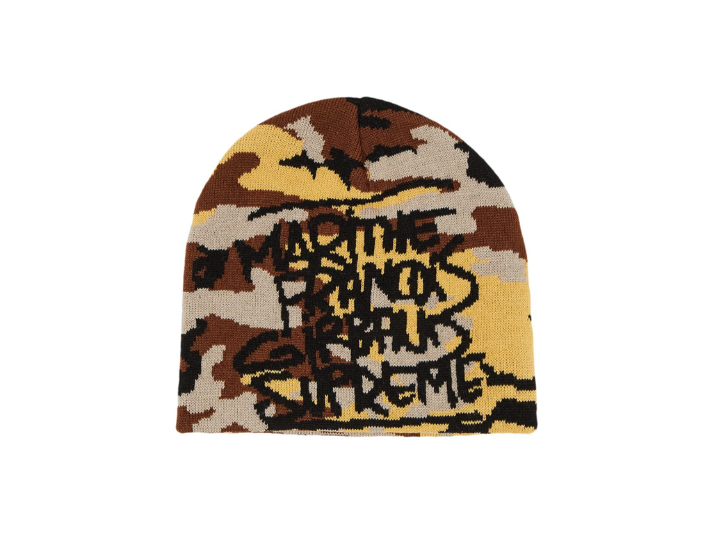Supreme Marithe Francois Girbaud Beanie Camo-Supreme-pikastore.cz