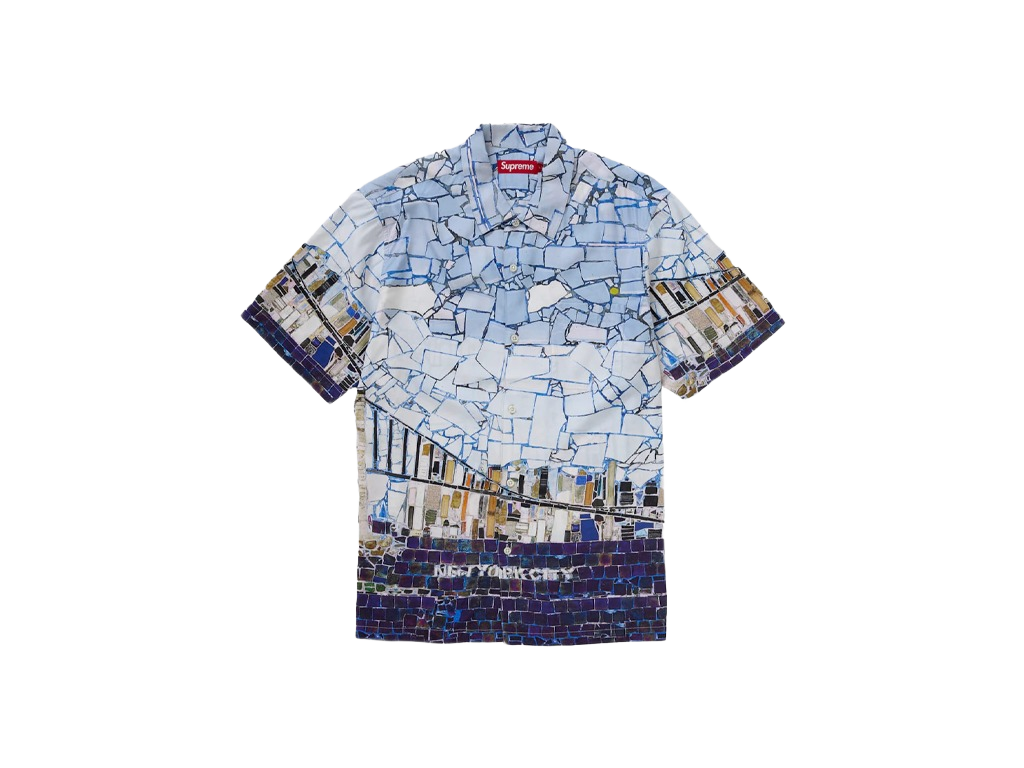 Supreme Mosaic S/S Shirt Multicolor-Supreme-pikastore.cz