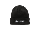 Supreme New Era Box Logo Beanie (FW23) Black-Supreme-pikastore.cz