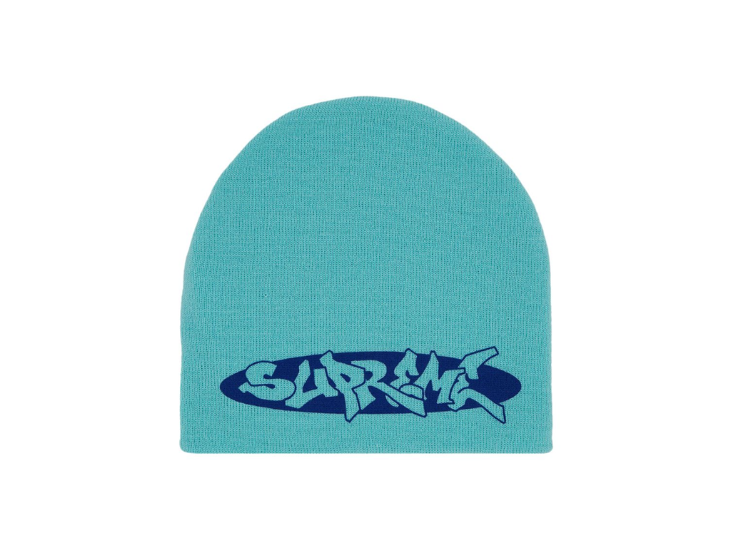 Supreme New World Order Beanie Light Teal-Supreme-pikastore.cz