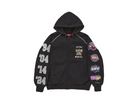 Supreme Playoffs Zip Up Hooded Sweatshirt Black-Supreme-pikastore.cz