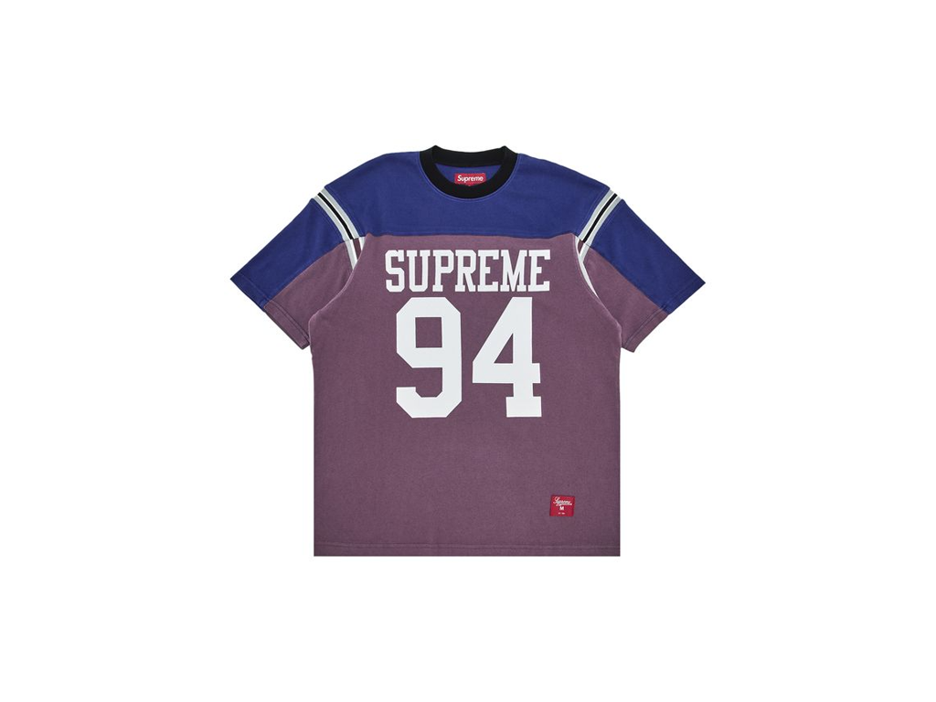 Supreme Split S/S Football Top Dusty Purple-Supreme-pikastore.cz
