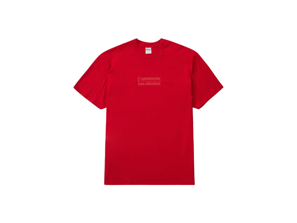 Supreme Tonal Box Logo Tee Red