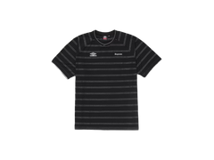 Supreme Umbro Stripe Soccer Jersey Black
