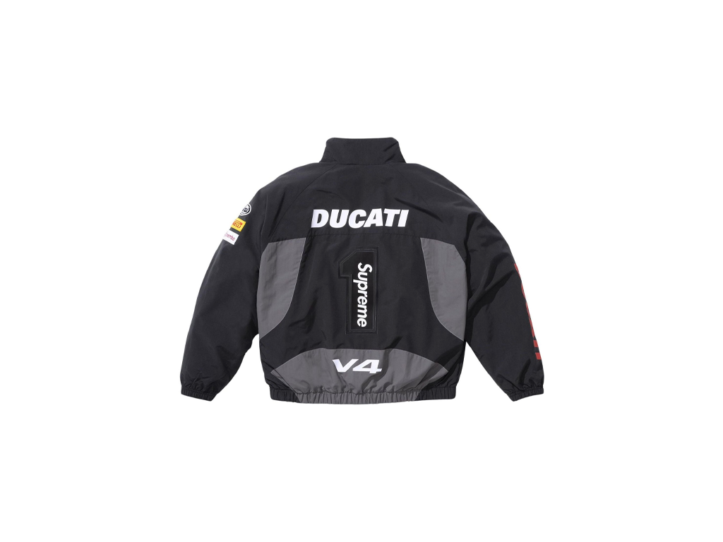 Supreme x Ducati Track Jacket Black