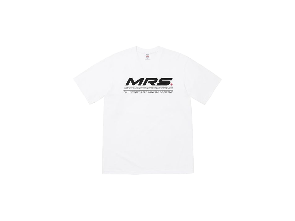 Supreme x Martine Rose Now Tee White