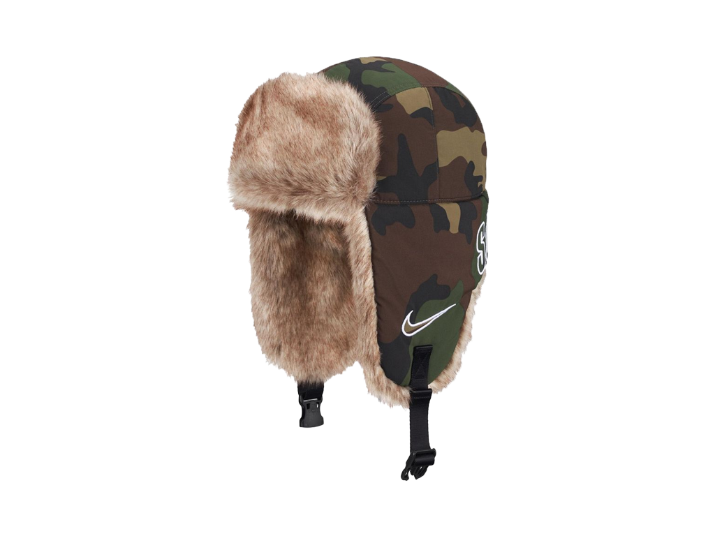 Supreme x Nike Trooper Hat Woodland Camo
