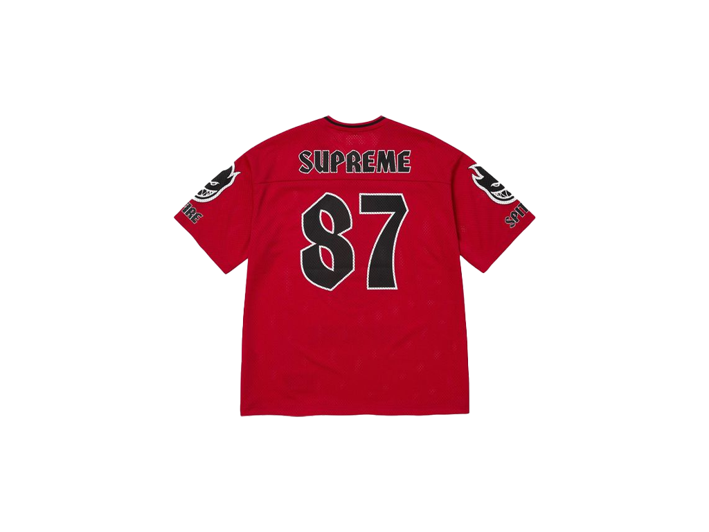 Supreme x Spitfire Jersey Red-Supreme-pikastore.cz