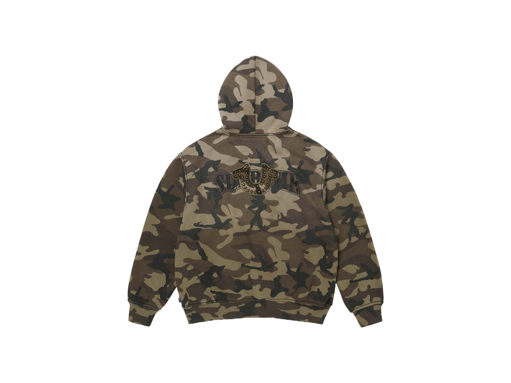 Supreme x True Religion Zip Up Hooded Sweatshirt Camo-Supreme-pikastore.cz