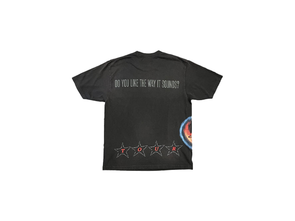 Travis Scott Circus Maximus Europe D.Y.L.T.W.I.S. Tee Washed Black-Travis Scott-pikastore.cz
