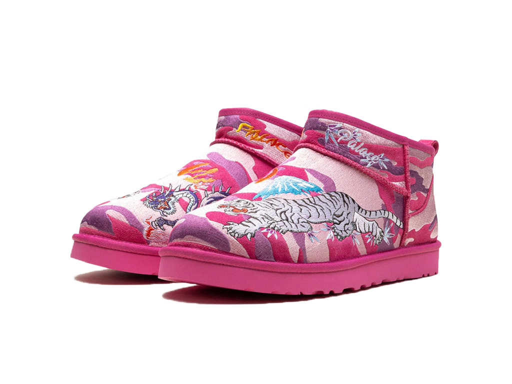 UGG Classic Ultra Mini Boot Palace Pink Camo-UGG-pikastore.cz