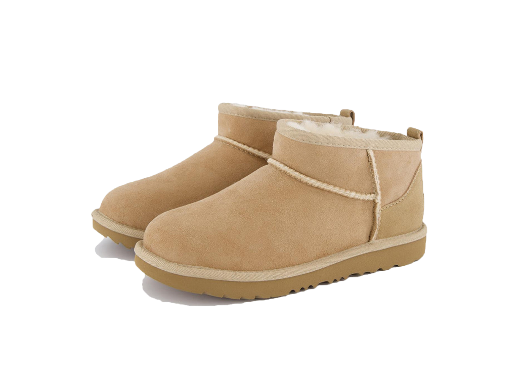 UGG Classic Ultra Mini Boot Sand (Kids)-UGG-pikastore.cz