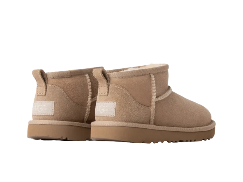 UGG Classic Ultra Mini Boot Sand (Kids)-UGG-pikastore.cz