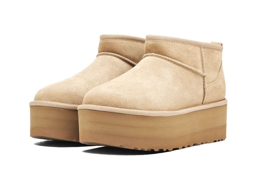 UGG Classic Ultra Mini Platform Boot Sand GS-UGG-pikastore.cz