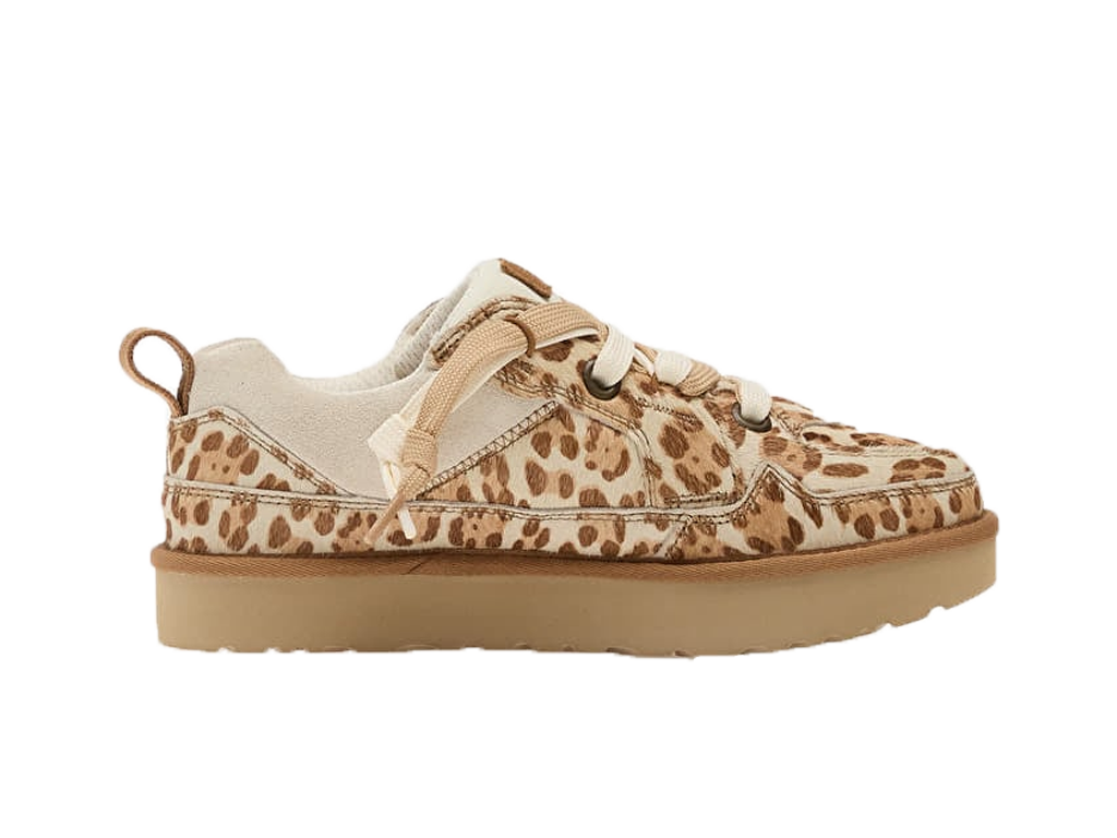 UGG Lowmel Lo Plains Felicity Leopard Jasmine (Women's) – ciabatte – foto 3 di 5