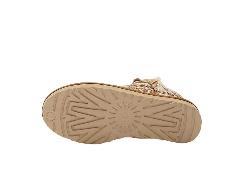 UGG Lowmel Lo Plains Felicity Leopard Jasmine (Women's) – ciabatte – foto 5 di 5