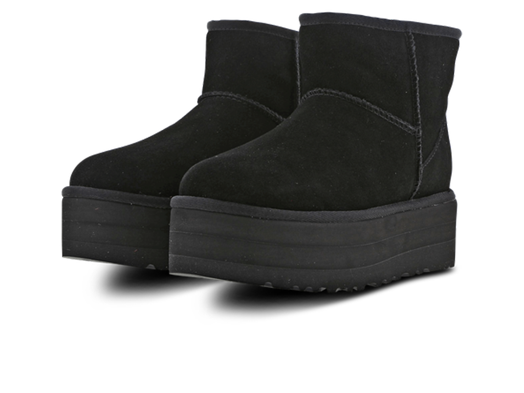UGG Classic Mini Platform Boot Black (Women's)-sneakers-UGG-pikastore.cz